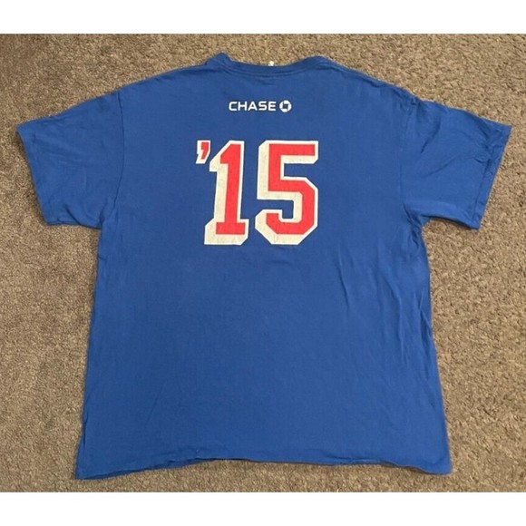 Men's 2015 New York Rangers Rangerstown Blue T-Shirt Size XL - Picture 2 of 5
